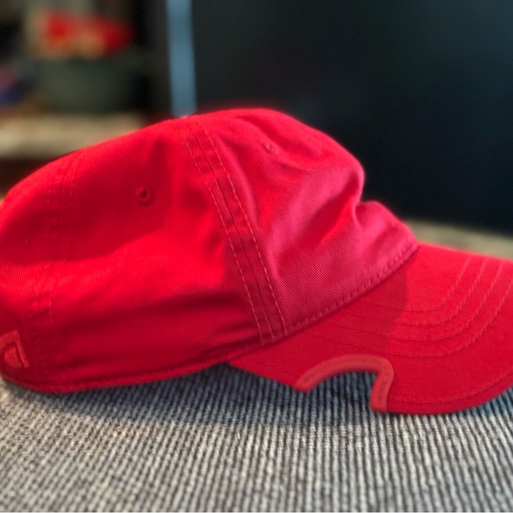 Notch Red Baseball Cap